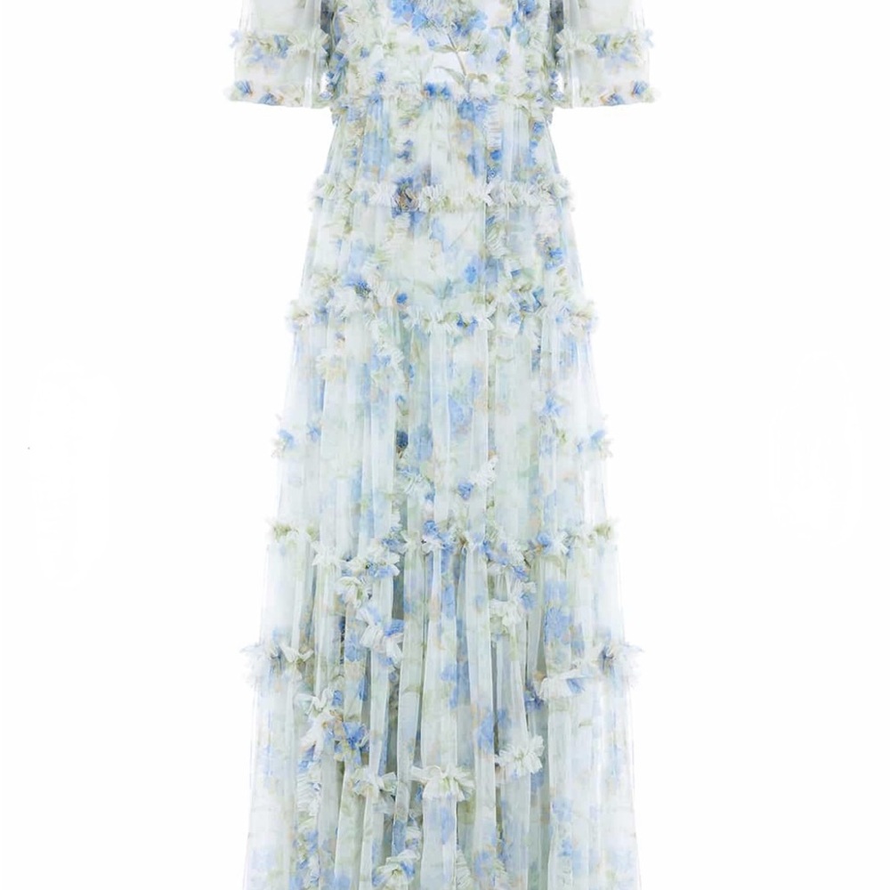 Summer Posey Short Sleeved Gown